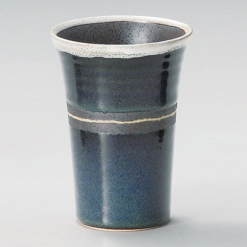 山万 32901-450 青均窯フリーカップ 1個（ご注文単位1個）【直送品】