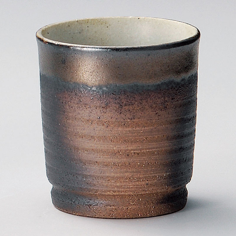 山万 33204-650 金彩ロックカップ(萬古焼) 1個(ご注文単位1個)【直送品】