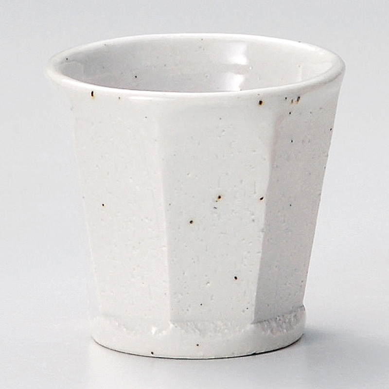 山万 33008-240 8角白フリーカップ 1個（ご注文単位1個）【直送品】