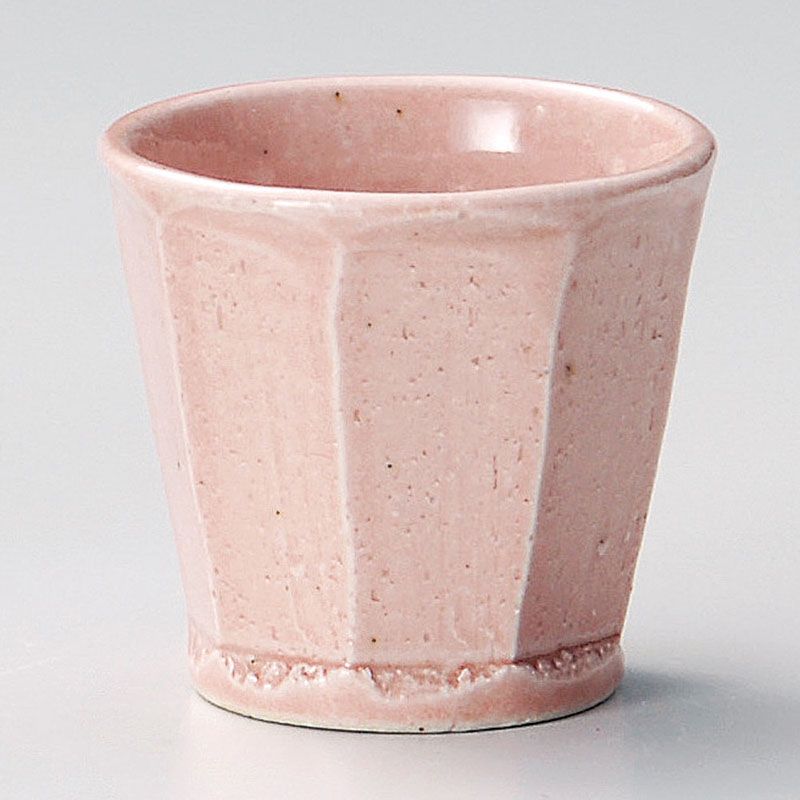 山万 33007-240 8角ピンクフリーカップ 1個（ご注文単位1個）【直送品】