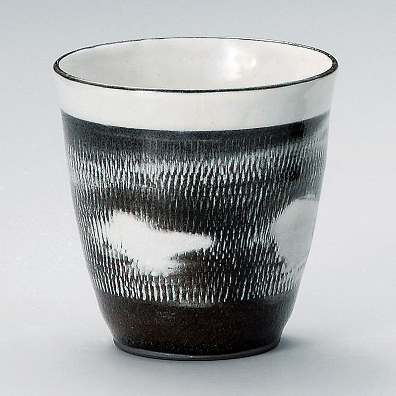 山万 33303-510 粉引トチリ焼酎カップ 1個（ご注文単位1個）【直送品】