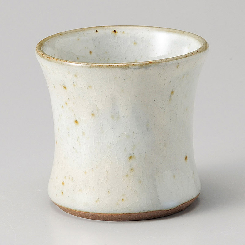 山万 33313-310 粉引青磁杵形ロックカップ 1個（ご注文単位1個）【直送品】