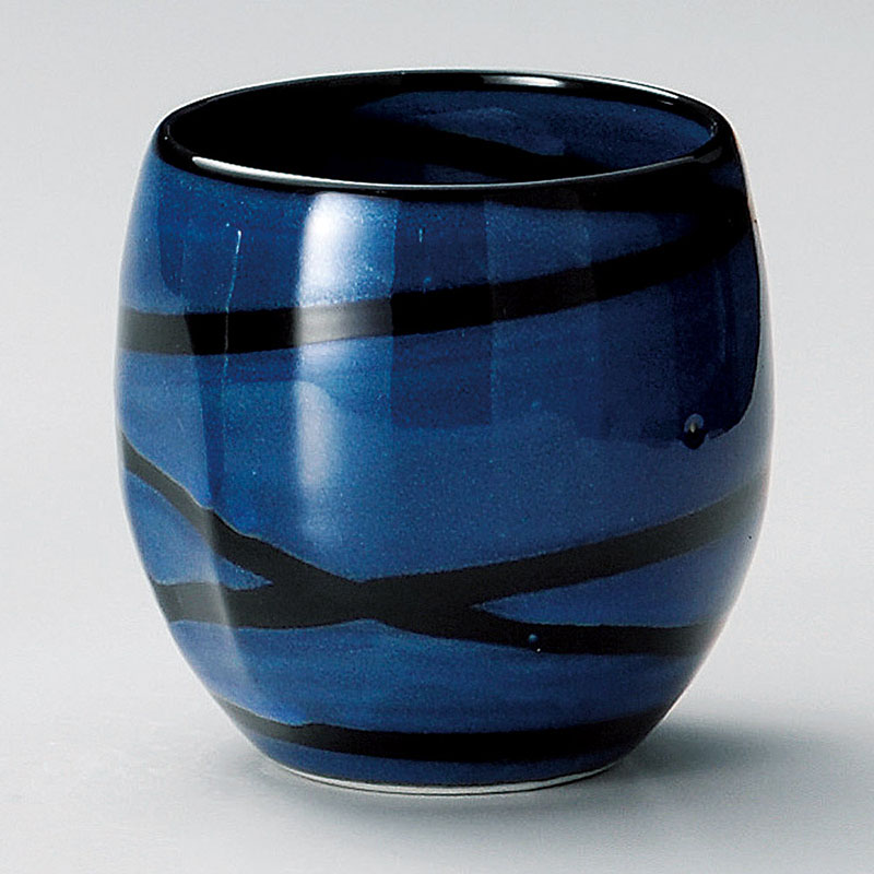 山万 33314-190 雪舟均窯うずロックカップ(中) 1個（ご注文単位1個）【直送品】