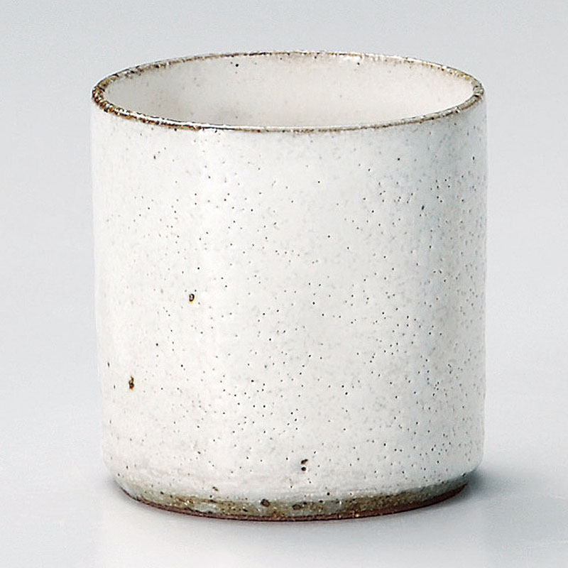 山万 33327-100 粉引焼酎カップ 1個（ご注文単位1個）【直送品】