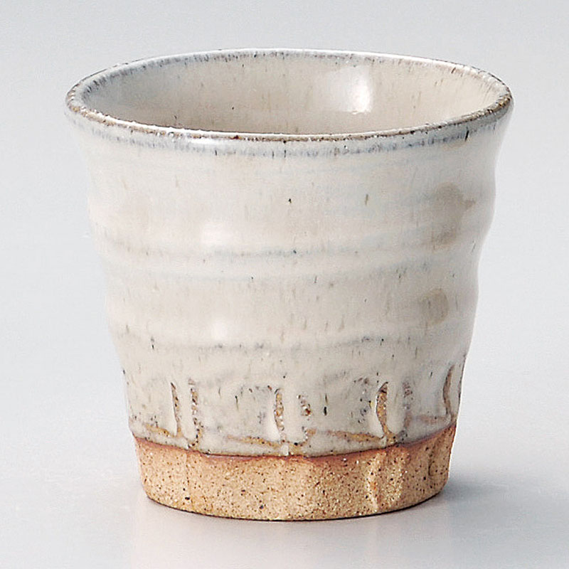 山万 33136-570 白萩焼酎カップ 1個（ご注文単位1個）【直送品】