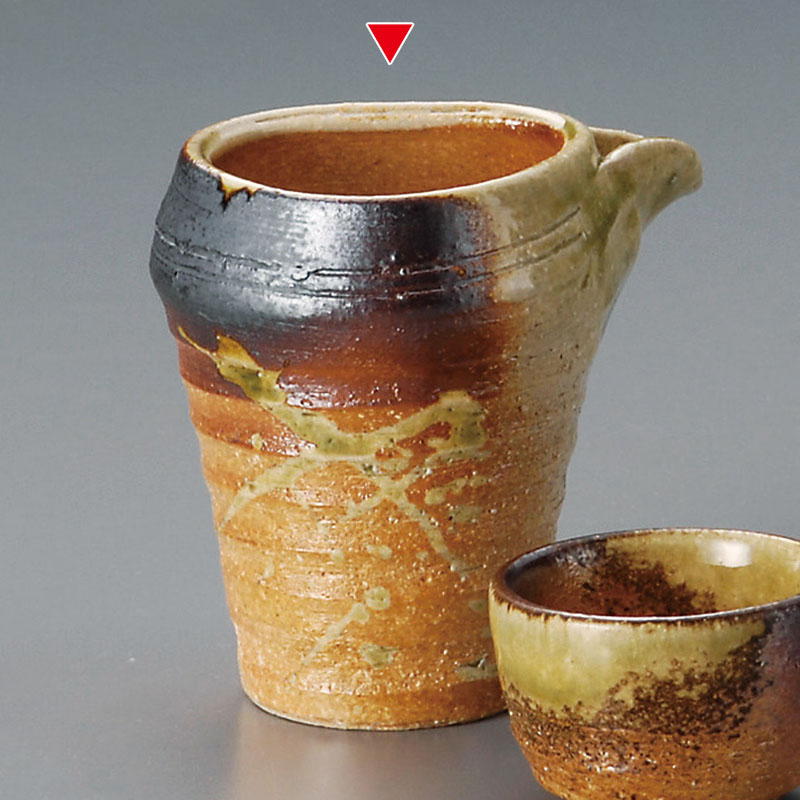 山万 33528-660 古信楽冷酒器(信楽焼) 1個（ご注文単位1個）【直送品】