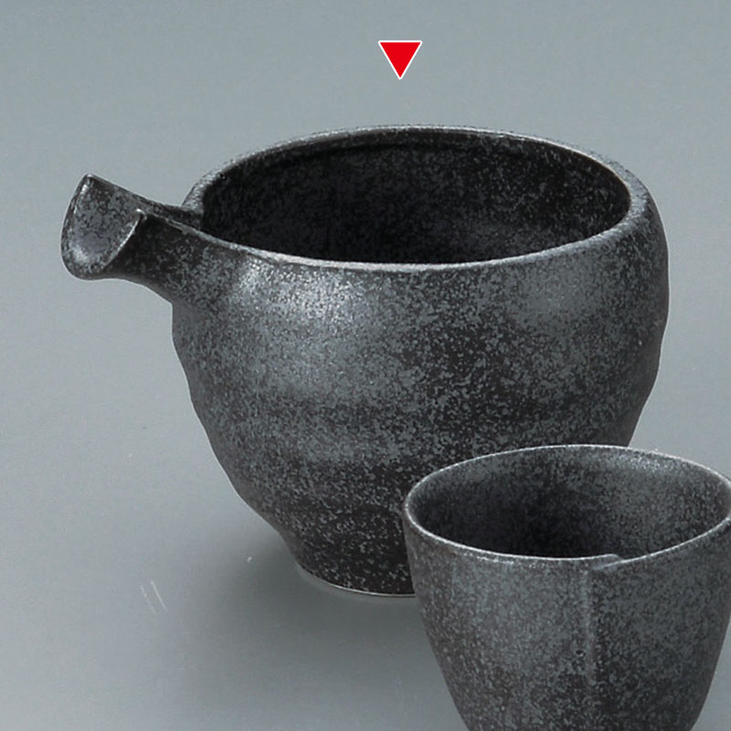 山万 33433-290 鉄ペーパー丸型冷酒器 1個（ご注文単位1個）【直送品】