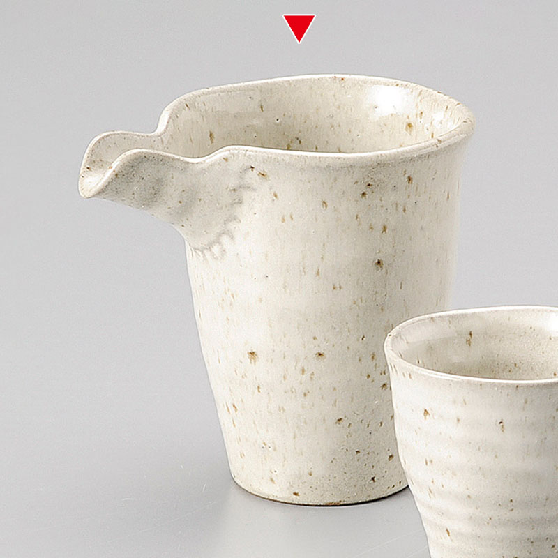 山万 33732-310 淡白ウノ布冷酒器 1個（ご注文単位1個）【直送品】