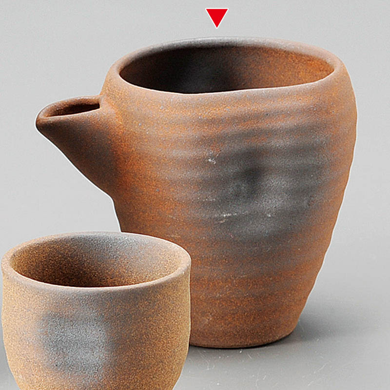 山万 33608-310 備前冷酒器(小) 1個（ご注文単位1個）【直送品】