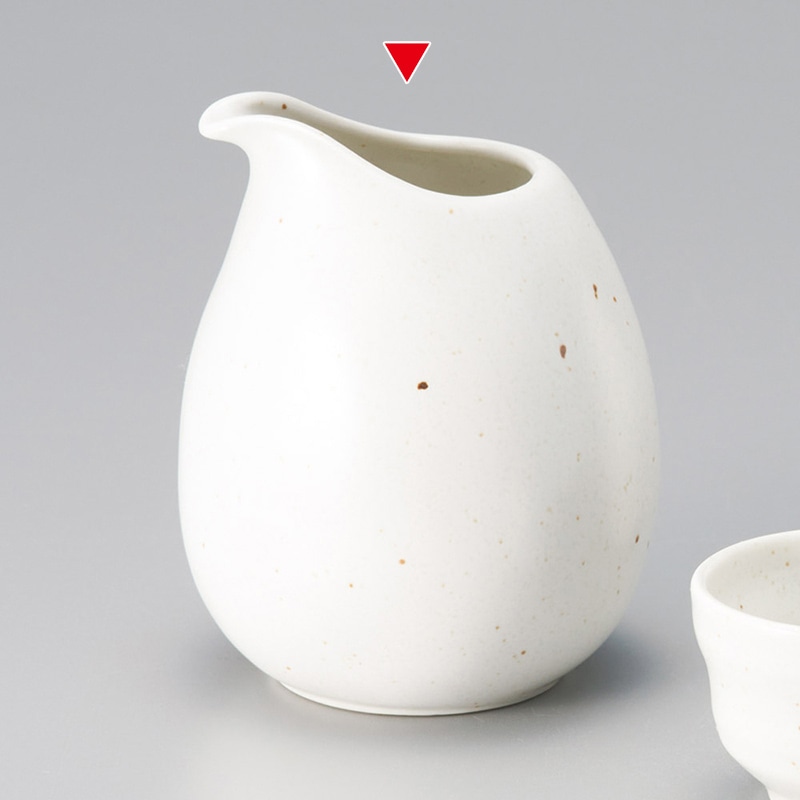 山万 33635-440 白粉引冷酒器 大 1個（ご注文単位1個）【直送品】