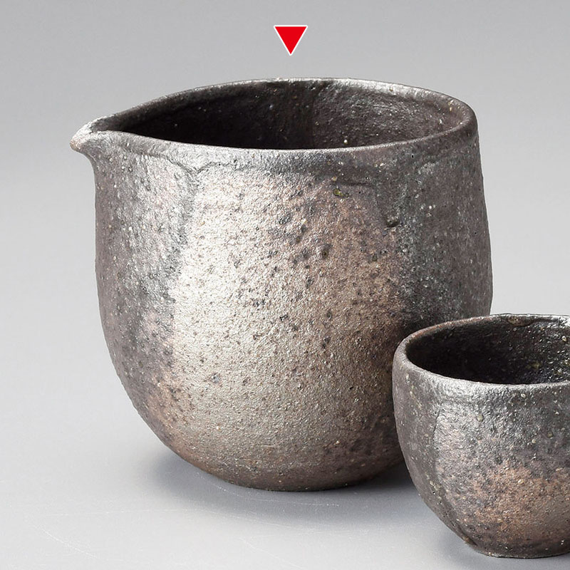 山万 33709-660 窯変注器(信楽焼) 1個(ご注文単位1個)【直送品】