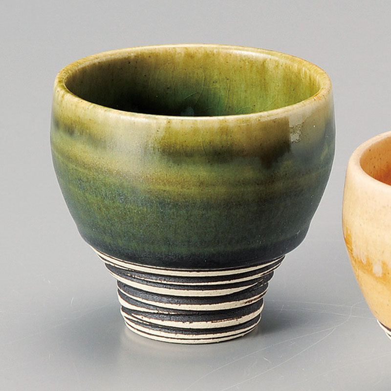 山万 33743-170 織部ぐいっと冷酒盃 1個（ご注文単位1個）【直送品】