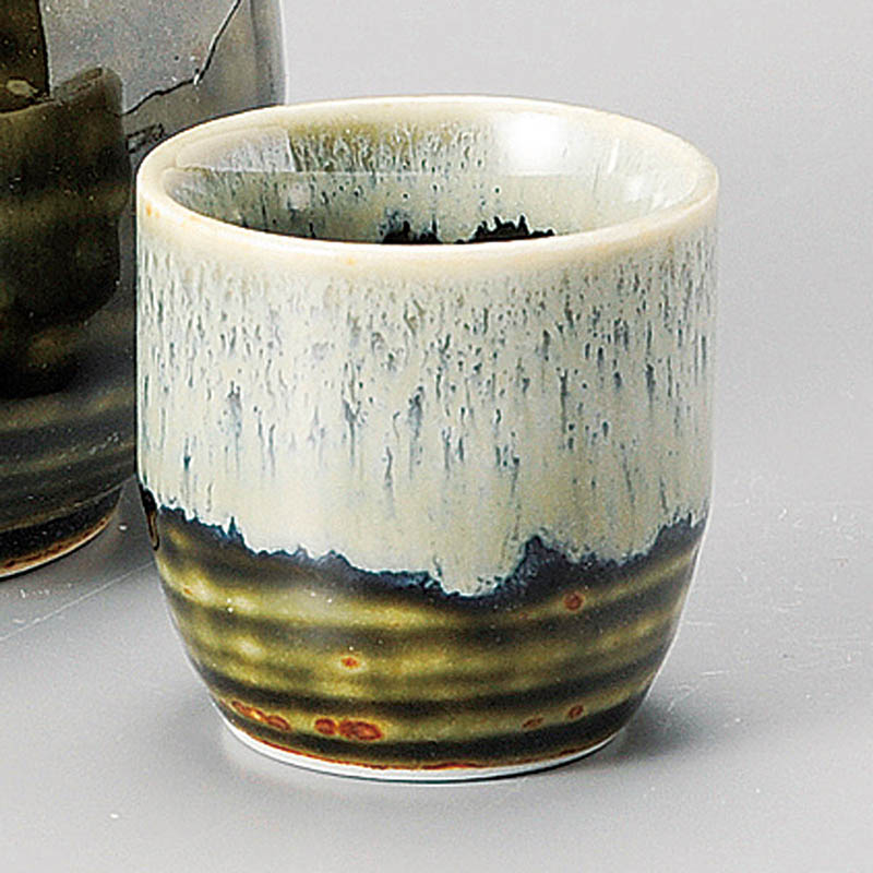 山万 34234-450 織部伊羅保盃 1個（ご注文単位1個）【直送品】