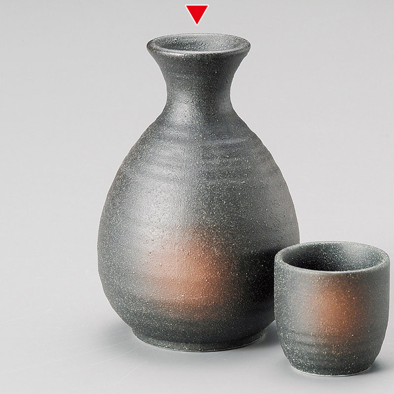 山万 34229-450 備前吹徳利 大 1個（ご注文単位1個）【直送品】