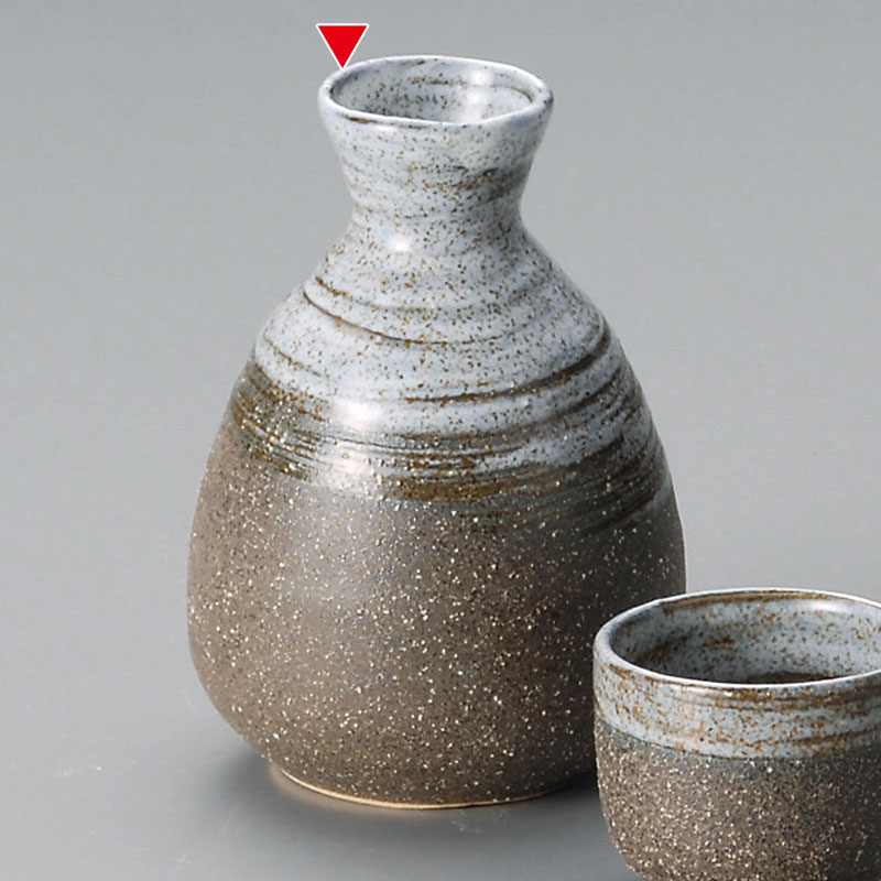 山万 34221-190 黒伊賀徳利 1個（ご注文単位1個）【直送品】