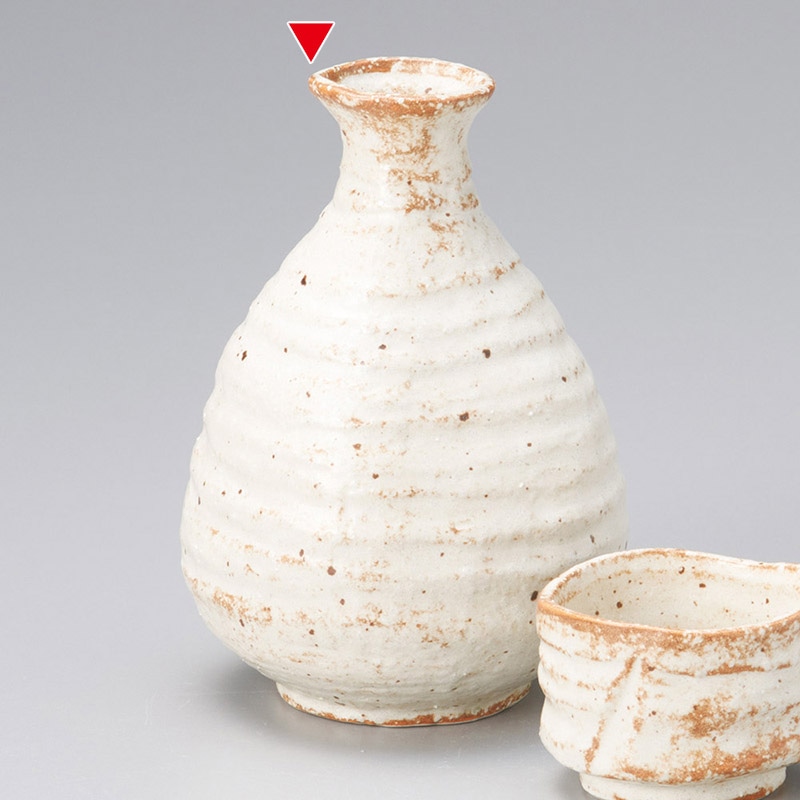 山万 33822-180 サビ志野手造り風徳利 1個（ご注文単位1個）【直送品】