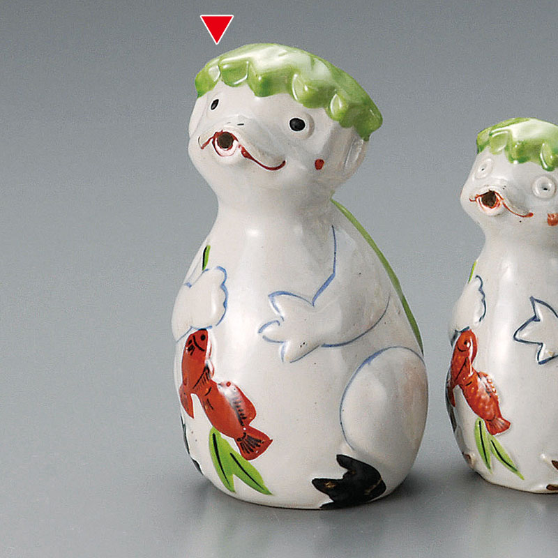 山万 33815-460 河童2号徳利 1個（ご注文単位1個）【直送品】