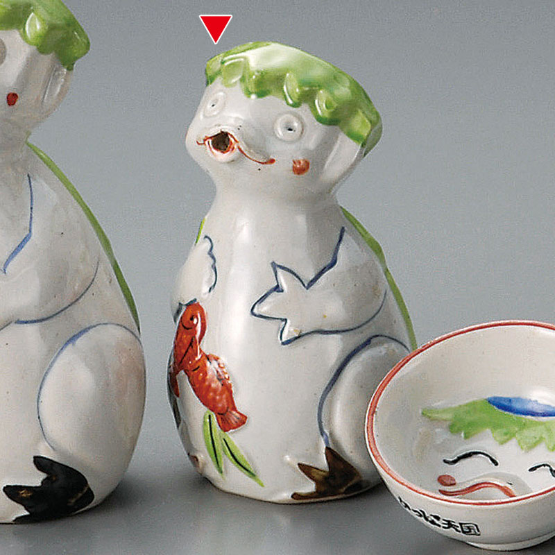 山万 33816-460 河童1号徳利 1個（ご注文単位1個）【直送品】