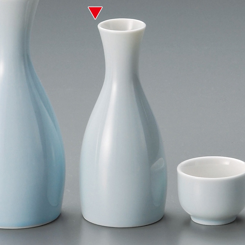山万 34053-450 青磁ツル首小徳利 1個（ご注文単位1個）【直送品】