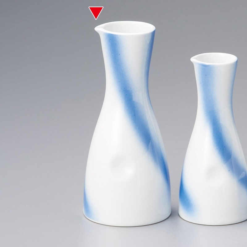 山万 33942-550 吹墨切立片ペコ徳利(大) 1個（ご注文単位1個）【直送品】