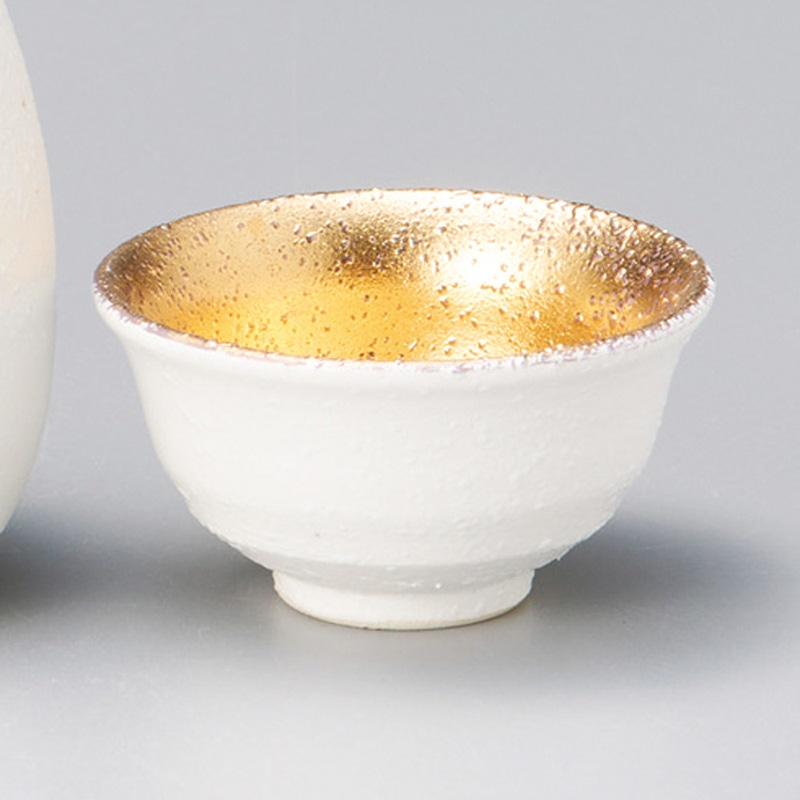 山万 33906-450 白粉引金刺ぐい呑 1個（ご注文単位1個）【直送品】