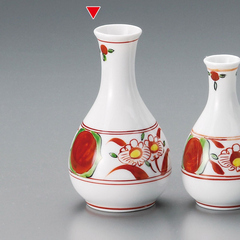 山万 33920-250 赤絵丸紋大徳利 1個（ご注文単位1個）【直送品】