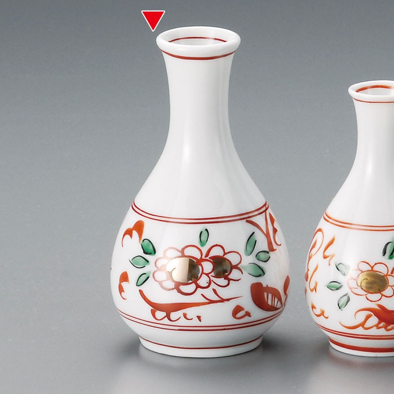 山万 33923-250 草花2合徳利 1個（ご注文単位1個）【直送品】