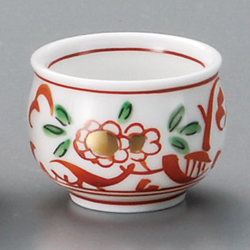 山万 33925-250 草花ぐい盃 1個（ご注文単位1個）【直送品】