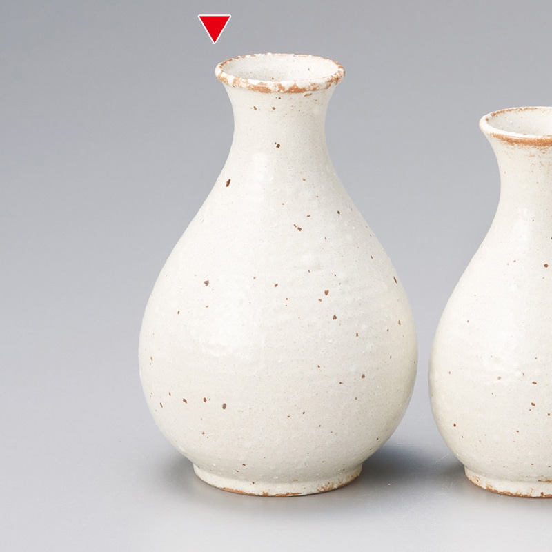 山万 34049-180 サビ志野2合徳利 1個（ご注文単位1個）【直送品】