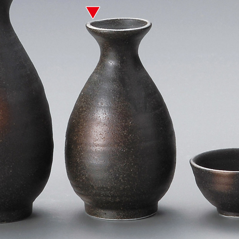 山万 33933-460 備前風小徳利 1個（ご注文単位1個）【直送品】