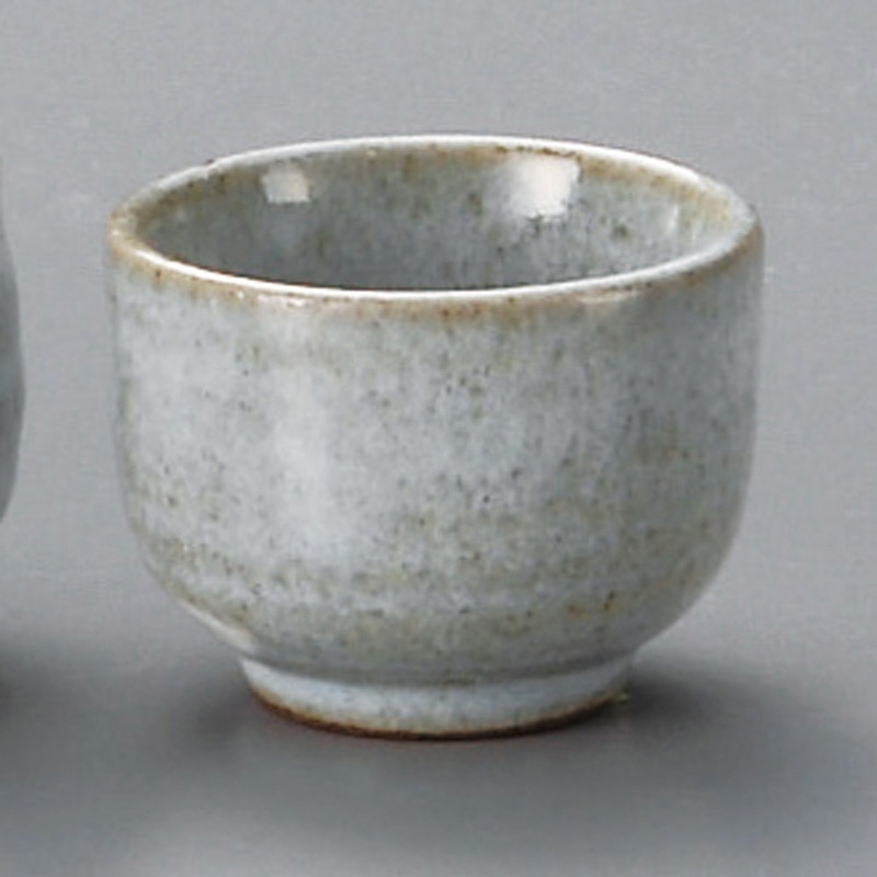 山万 34036-450 粉引流しグイ呑 1個（ご注文単位1個）【直送品】