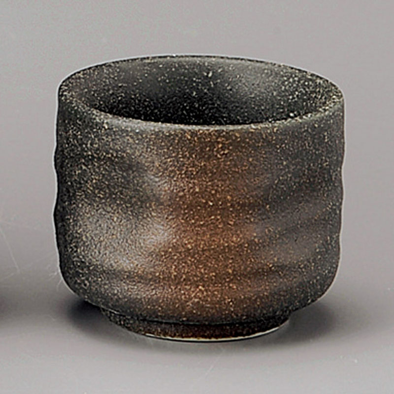 山万 34130-450 備前吹ペコ 盃 1個（ご注文単位1個）【直送品】