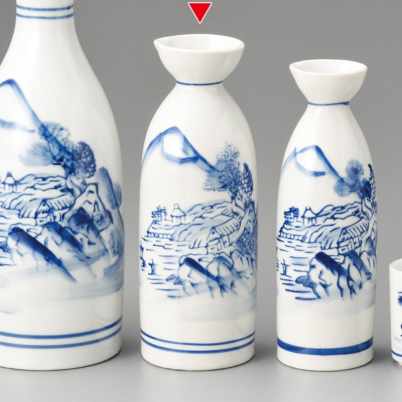 山万 34201-310 山水3合徳利 1個（ご注文単位1個）【直送品】