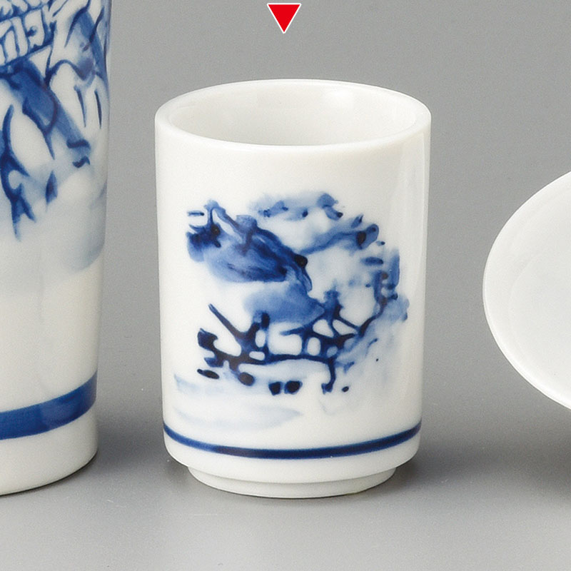 山万 34203-310 山水切立盃 1個（ご注文単位1個）【直送品】