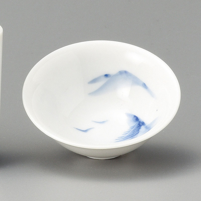 山万 34324-310 染付山水小清〆 1個（ご注文単位1個）【直送品】