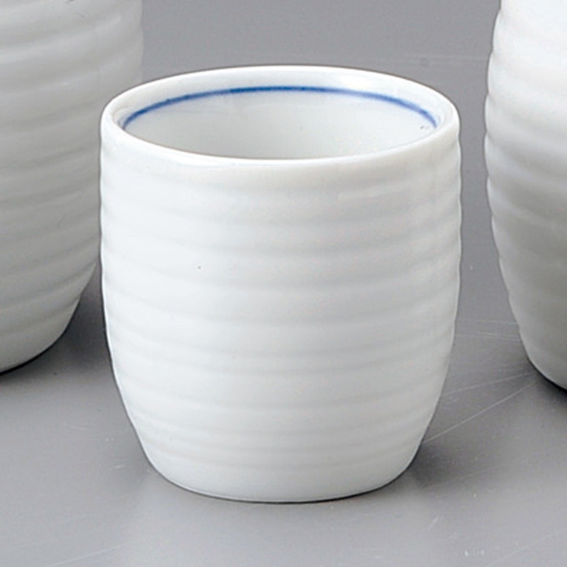 山万 34219-310 白千段タル盃 1個（ご注文単位1個）【直送品】