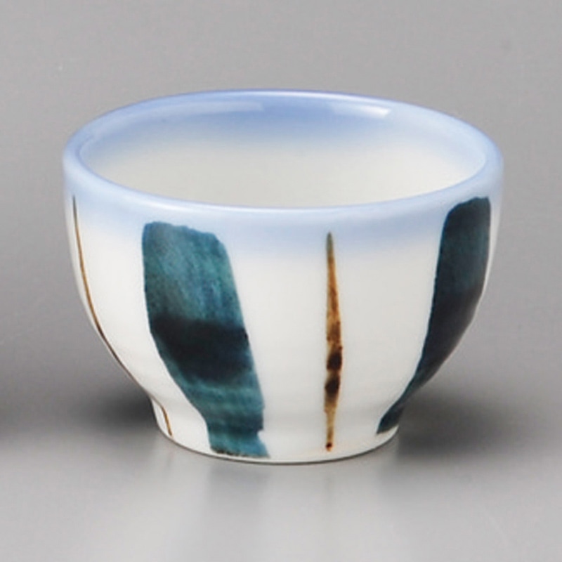 山万 34228-310 染付十草盃 1個（ご注文単位1個）【直送品】