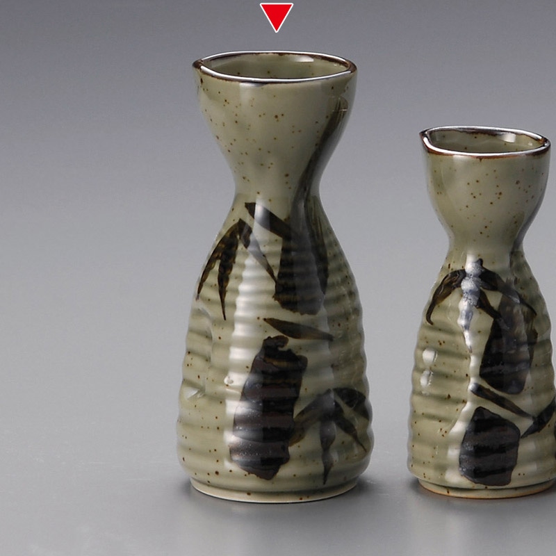 山万 34143-310 益子竹大徳利 1個（ご注文単位1個）【直送品】