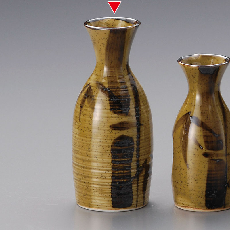 山万 34146-310 金茶竹大徳利 1個（ご注文単位1個）【直送品】