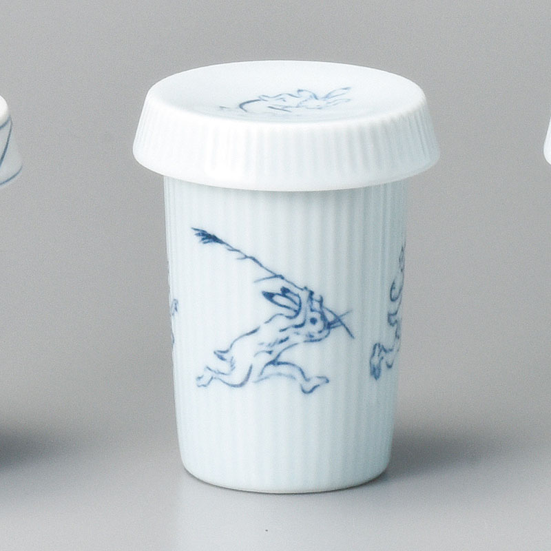 山万 34405-460 鳥獣戯画(喧嘩の図)ヒレ酒 1個（ご注文単位1個）【直送品】