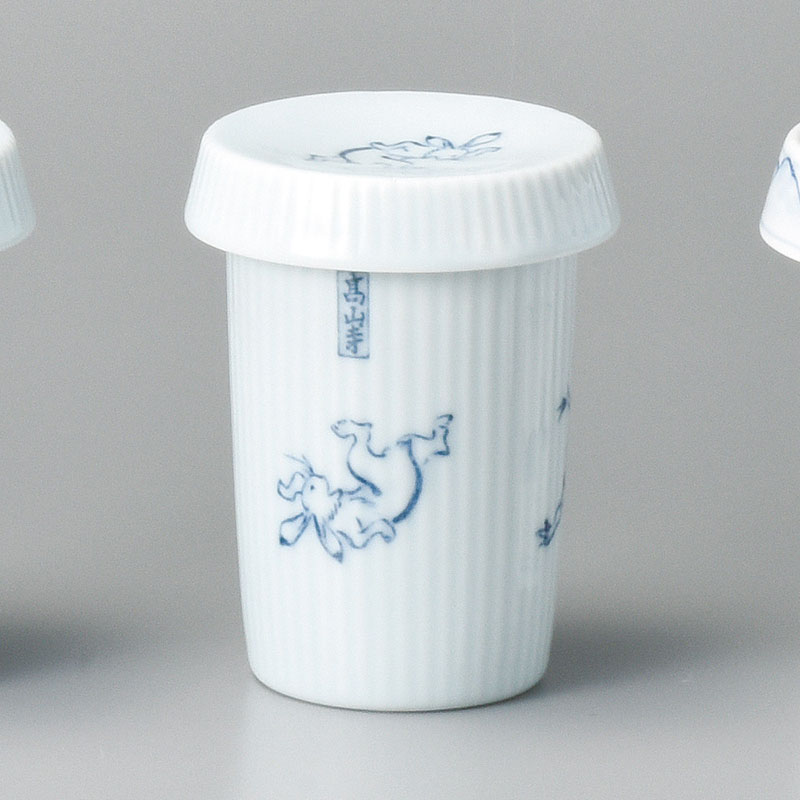 山万 34406-460 鳥獣戯画(相撲の図)ヒレ酒 1個（ご注文単位1個）【直送品】