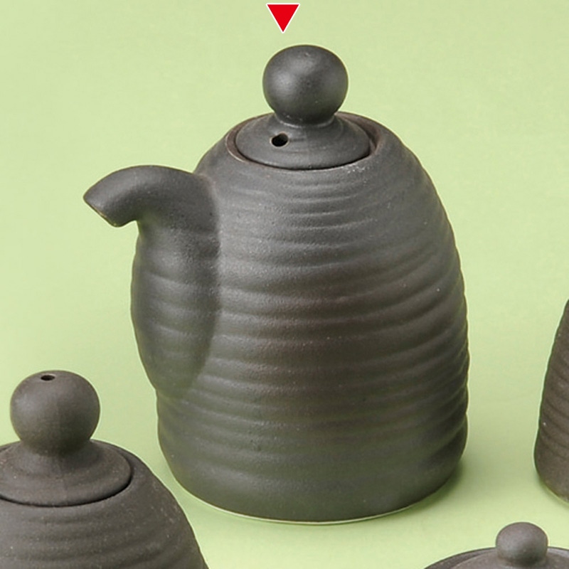 山万 34852-310 黒備前汁次(大) 1個（ご注文単位1個）【直送品】