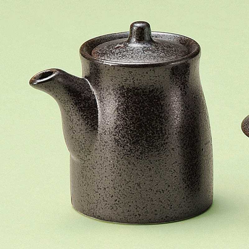 山万 34847-450 鉄釉しょうゆ入 1個(ご注文単位1個)【直送品】