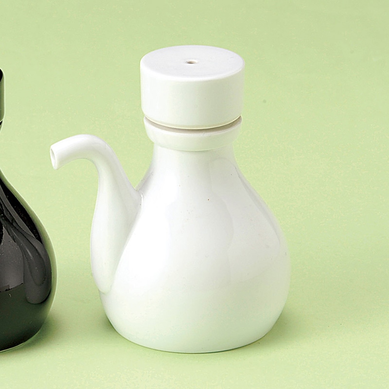 山万 34916-730 白キャップ汁次 ねじ式 有田焼 1個（ご注文単位1個）【直送品】