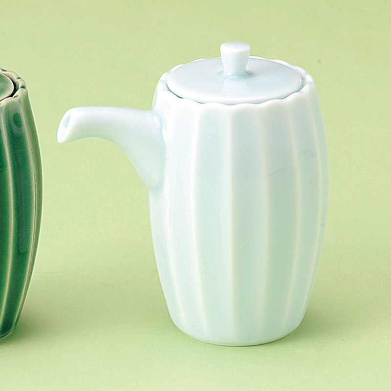 山万 34908-570 かすみ青白醤油差 1個(ご注文単位1個)【直送品】