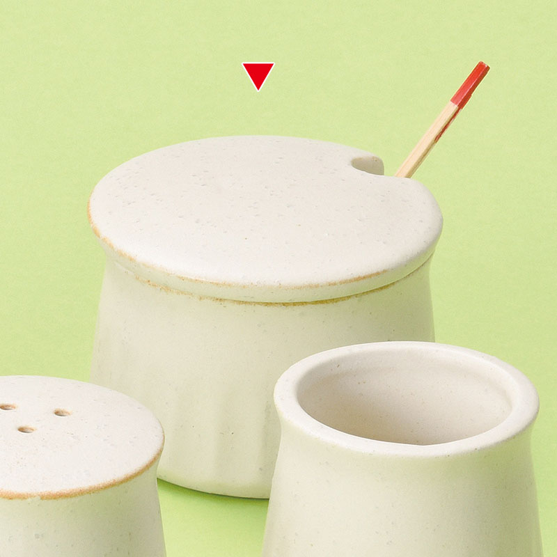 山万 35033-460 粉引ソギ十草辛子入 1個(ご注文単位1個)【直送品】