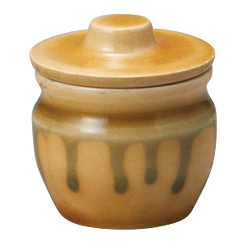 山万 35408-460 黄白流し豆ツボ 1個（ご注文単位1個）【直送品】