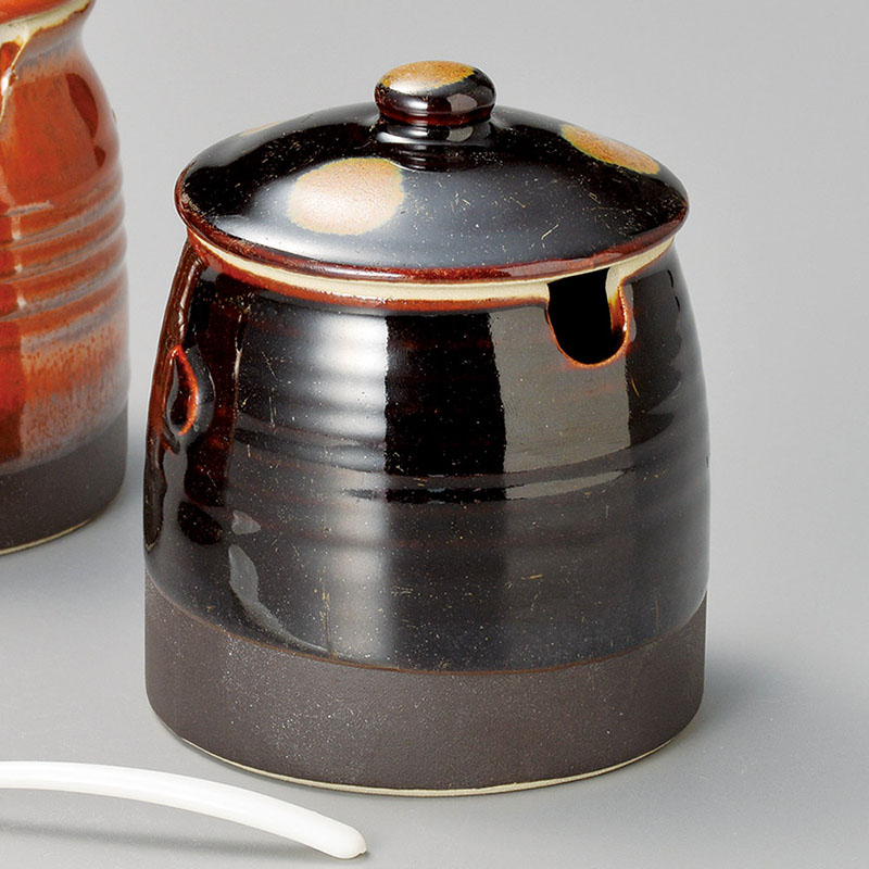 山万 35521-460 天目切立ソース入(小) 1個（ご注文単位1個）【直送品】