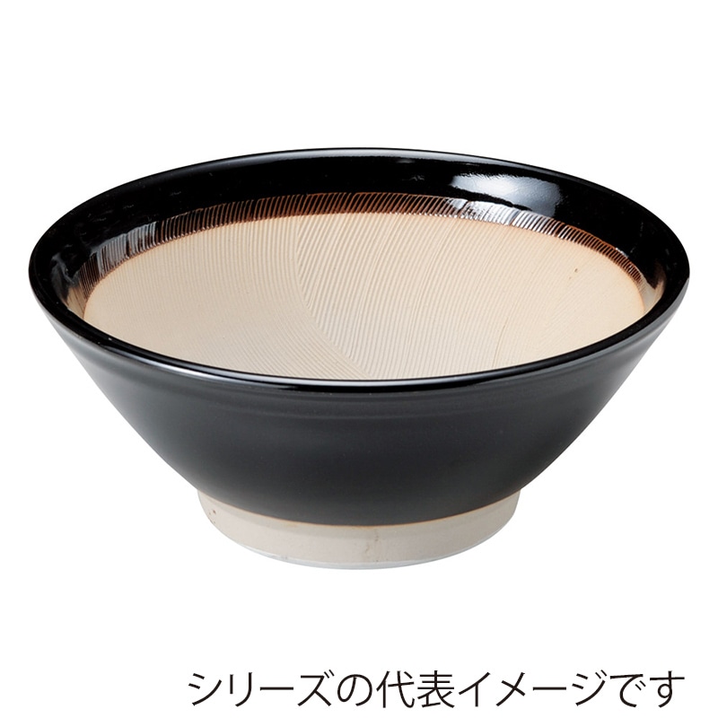 山万 35613-460 天目波紋櫛目6寸すり鉢 1個（ご注文単位1個）【直送品】