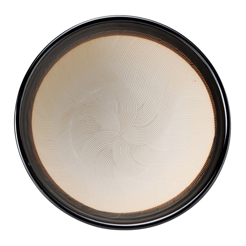 山万 35613-460 天目波紋櫛目6寸すり鉢 1個（ご注文単位1個）【直送品】